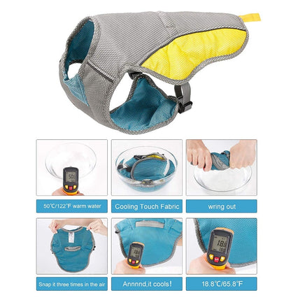 Cooling Vest Clothes For Dogs