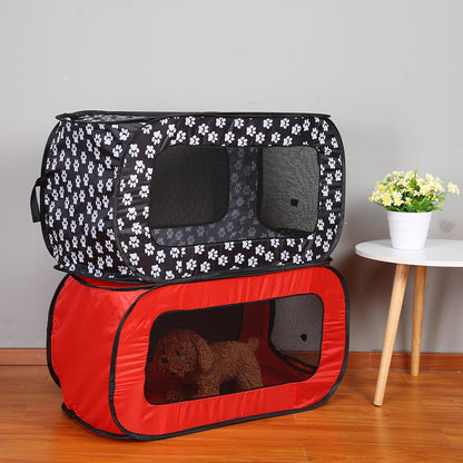 Portable Folding Rectangular Pet Tent