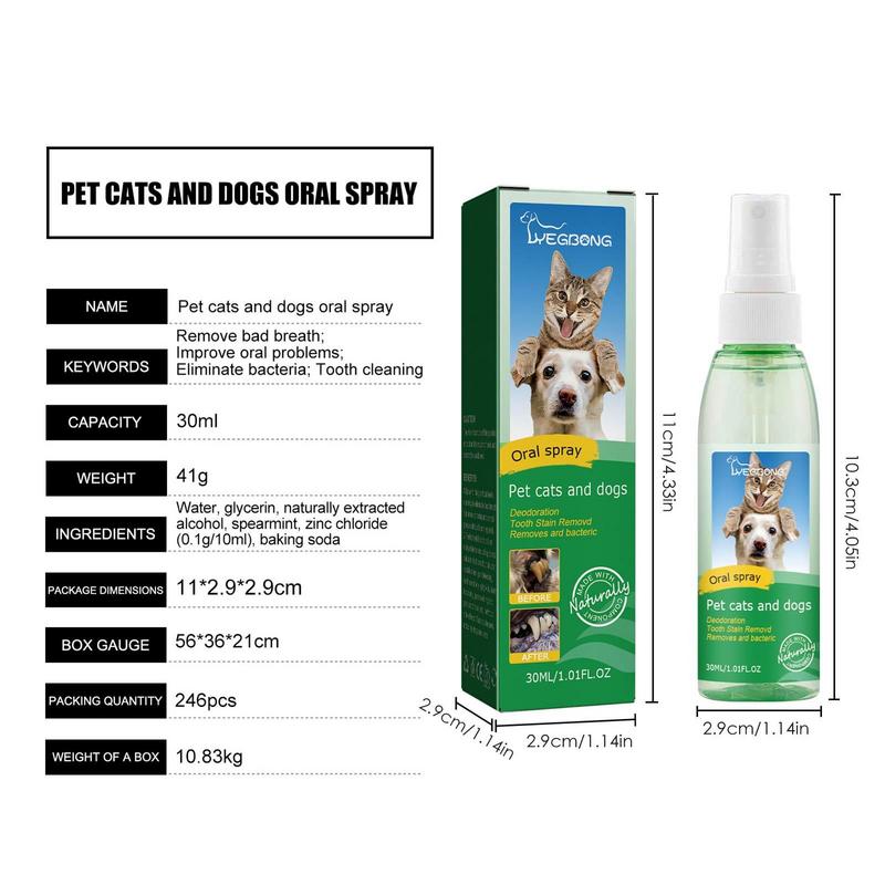 Pets Fresh Breath Dental Spray