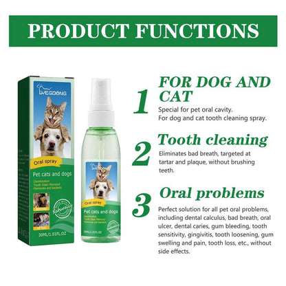 Pets Fresh Breath Dental Spray