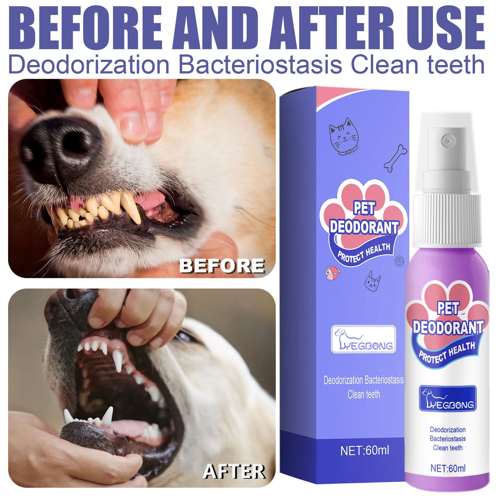 Cat And Dog Cleaner Spray