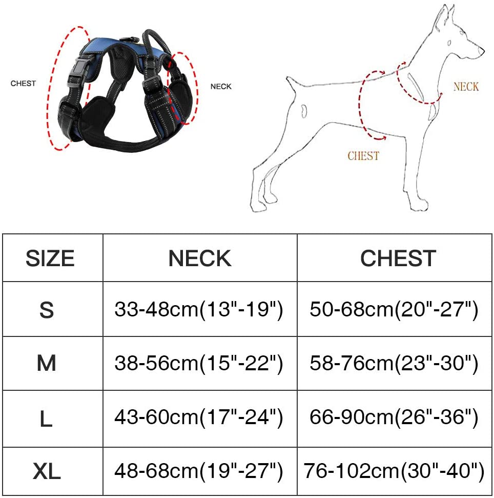 Breathable Reflective Pet Harness Vest