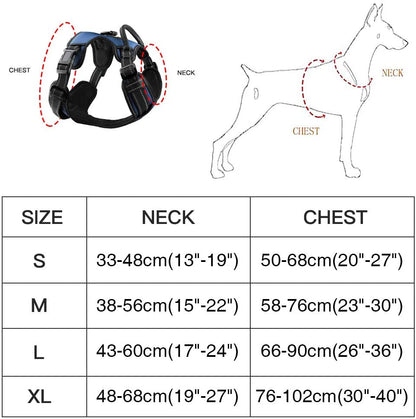 Breathable Reflective Pet Harness Vest